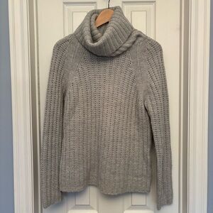Club Monaco Cozy Gray Turtleneck Sweater- L